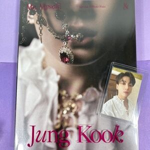 BTS Jungkook Time Difference Me Myself  Photofolio Book With Photocard & Poster
